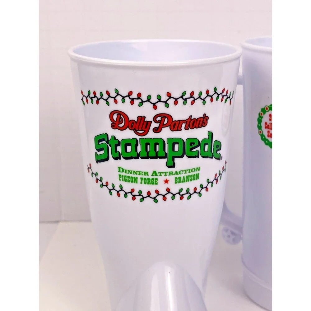 Dolly Parton's Dixie Stampede 2025 Collector Series Boot Cups - Set of 2
